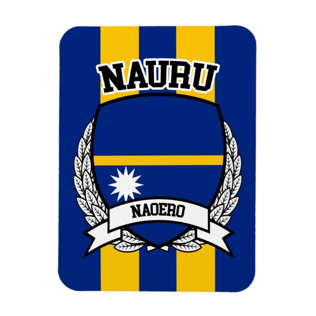 Nauru Magnet (Vertikal)