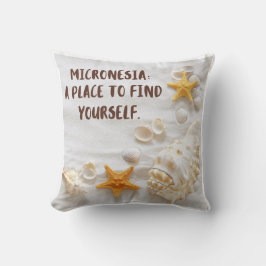 Nauru Pillow Micronesian Pacific Islander Kudde