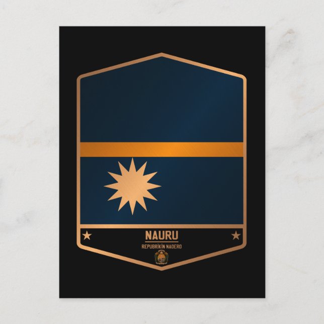 Nauru Vykort (Framsida)