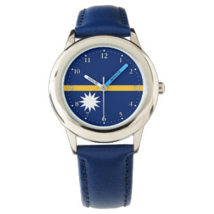 Naurus flagga armbandsur