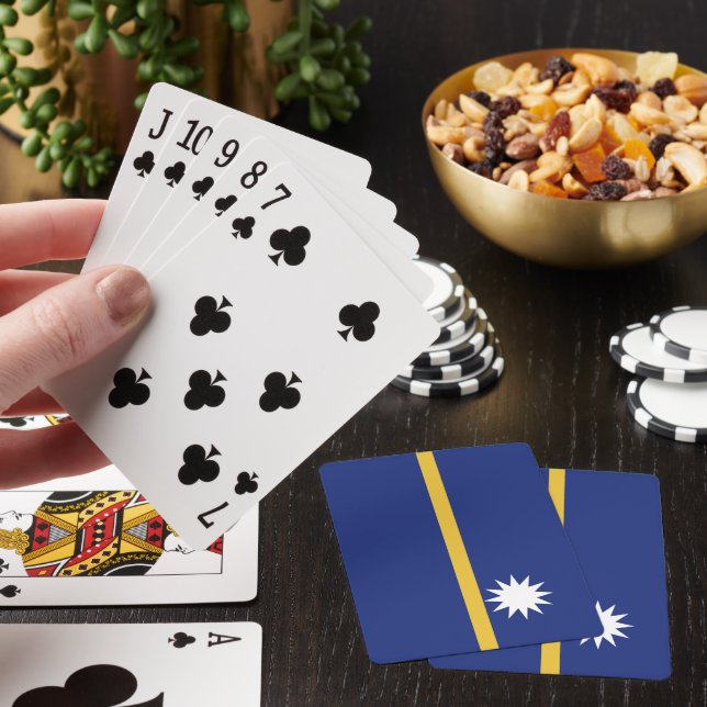Naurus flagga casinokort (På plats)