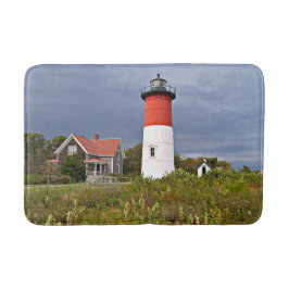 Nauset fyr, Cape Cod Massachusetts Bath Mat Badrumsmatta