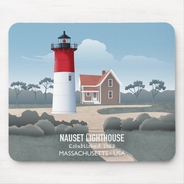 Nauset fyr musmatta (Framsidan)