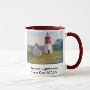 Nauset fyr, uddtorsk, Mass. Mugg