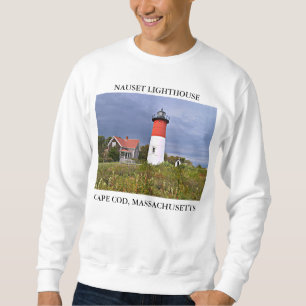 Nauset fyr, uddtorsk Massachusetts Sweatshirt