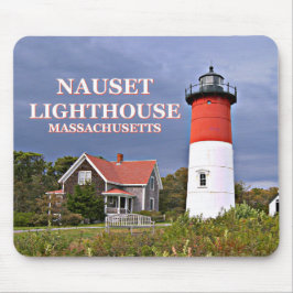 Nauset Light, Cape Cod, Massachusetts Mousepad Musmatta