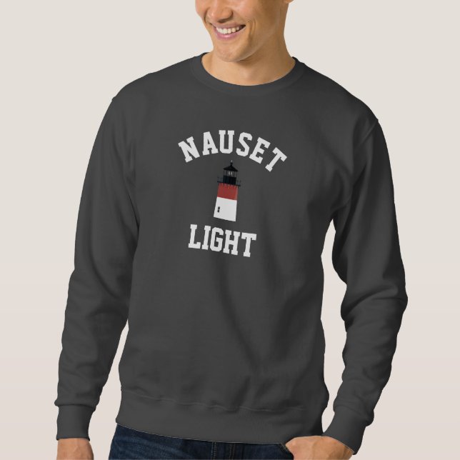 Nauset Light Cape Cod Massachusetts Sweatshirt (Framsida)