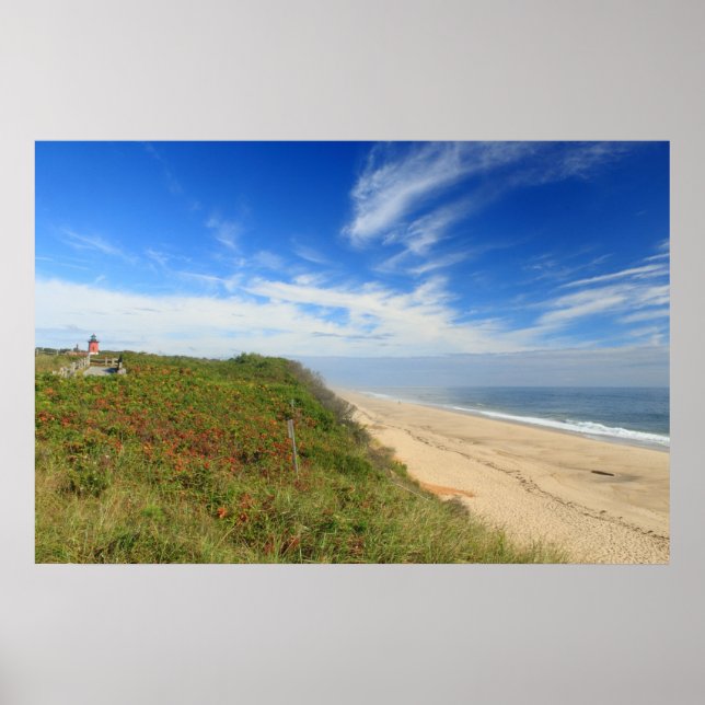 Nauset Lighthouse Beach Cape Cod National Seashore Poster (Framsidan)