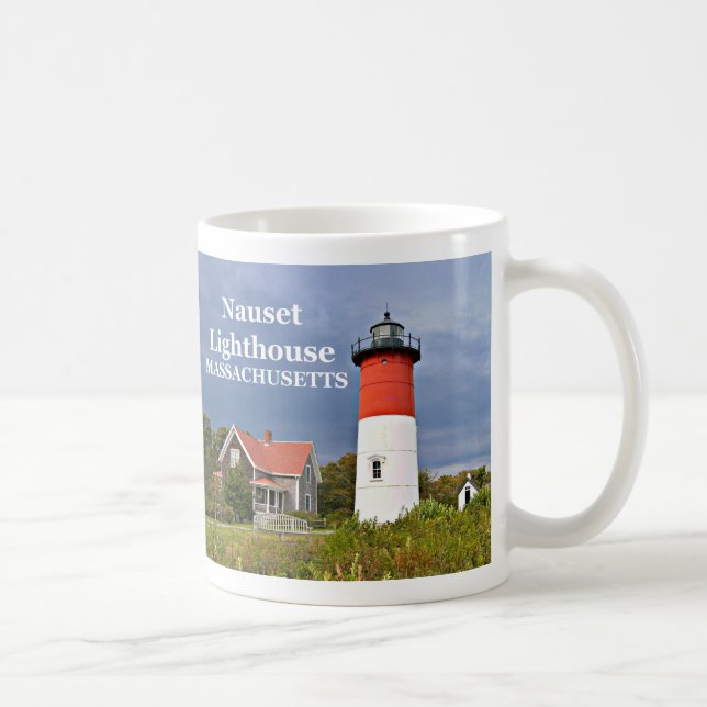 Nauset Lighthouse, Cape Cod, Massachusetts Mugg (Höger)