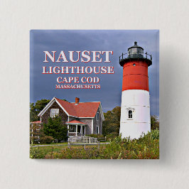 Nauset Lighthouse, Cape Cod Massachusetts Pin Knapp