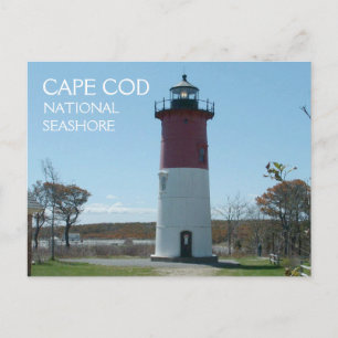 Nauset Lighthouse, Cape Cod National Seashore Vykort