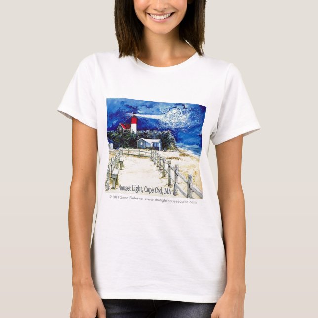 Nauset ljus uddtorsk, Ma. T Shirt (Framsida)