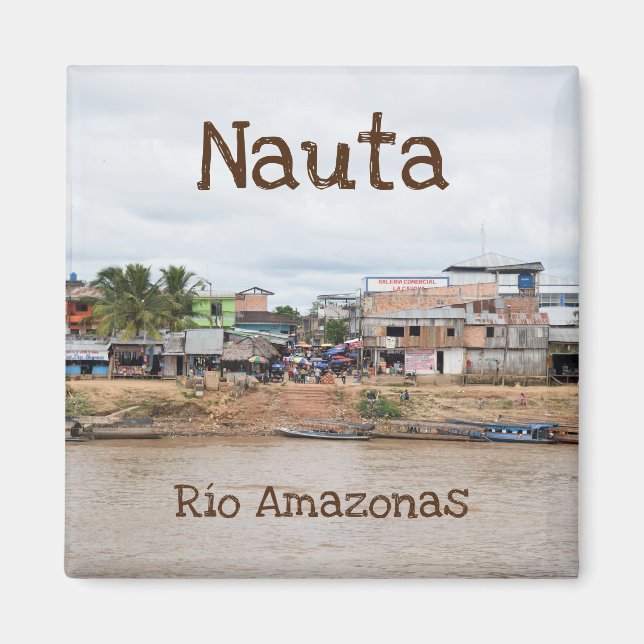 Nauta, Peru Fridge Magnet (Framsidan)