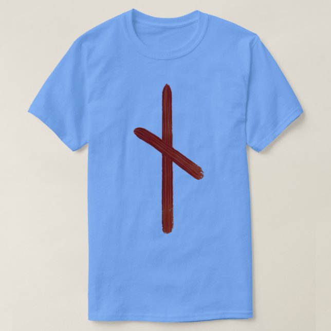 Nauthiz N Rune T Shirt (Design framsida)