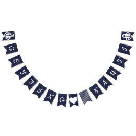 Nauti Bachelorette Party Nautical Bunting Vimplar