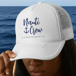 Nauti Besättning Ankar Nautilus Henparty Keps