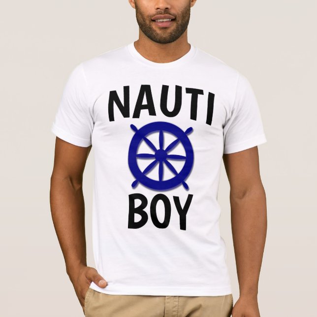 NAUTI BOY NAUTICAL MANAR S-Shirts T Shirt (Framsida)