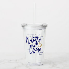 Nauti Crew Roligt Blått Kustbrudtärna Take Away Mugg