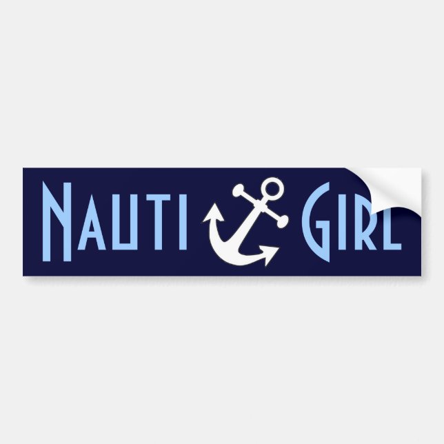 Nauti flicka bildekal (Framsidan)