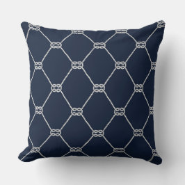 Nauti Navy Rope Mönster Kudde