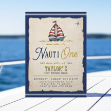Nauti One Segelbåt 1-års Födelsedagsfest