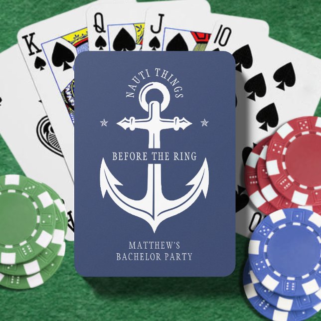 Nauti saker innan ringens ankare möhippa casinokort (Skapare uppladdad)