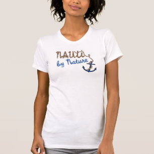 Nauti vid den nautiska fartygutslagsplatsen för t shirt