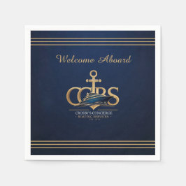 Nautica CCBS Merch.l Napkin Pappersservett