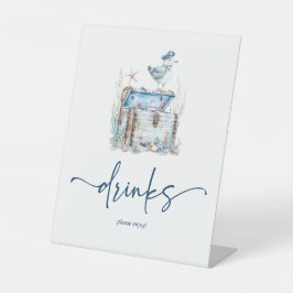 Nautical Ahoy Baby Shower Drinks