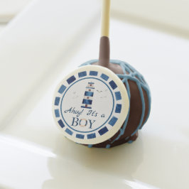 Nautical Ahoy! Det är en pojk-fyr-babydusch
