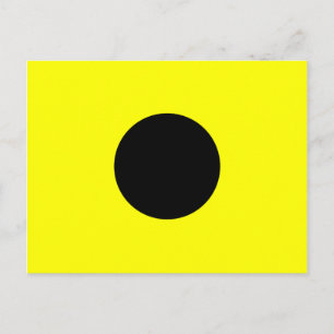 Nautical Alphabet Flagga Signal Brev I Vykort