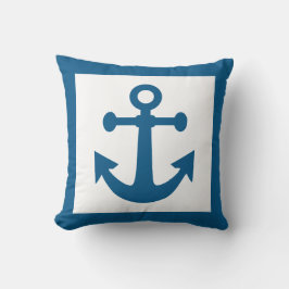 Nautical Anchor anpassningsbar dekorativ kudde