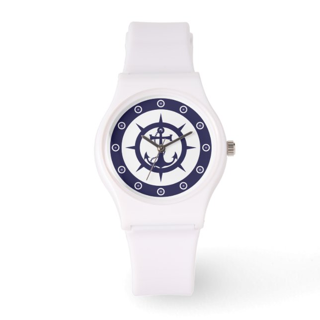 Nautical Anchor Armbandsur (Framsida)