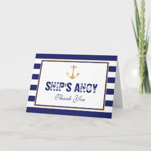 Nautical Anchor Baby Shower-Tack Tack Kort