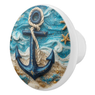Nautical Anchor Beach Knopp