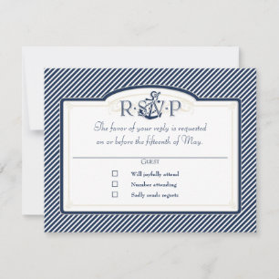 Nautical Anchor Boat Diagonal Rand Swirl Modern OSA Kort