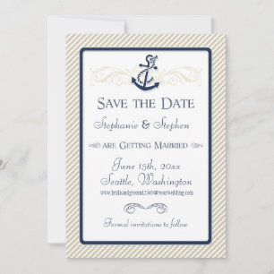 Nautical Anchor Boat Diagonal Rand Swirl Modern Spara Datumet
