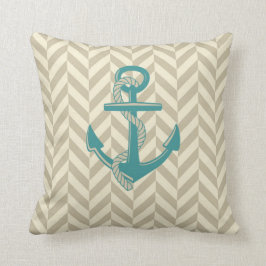 Nautical Anchor Dekorativ kudde