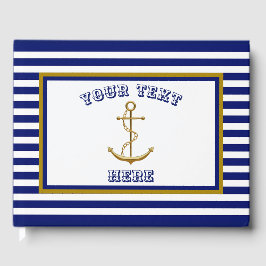 Nautical Anchor - Guest Bok