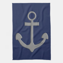 Nautical Anchor Kökshandduk