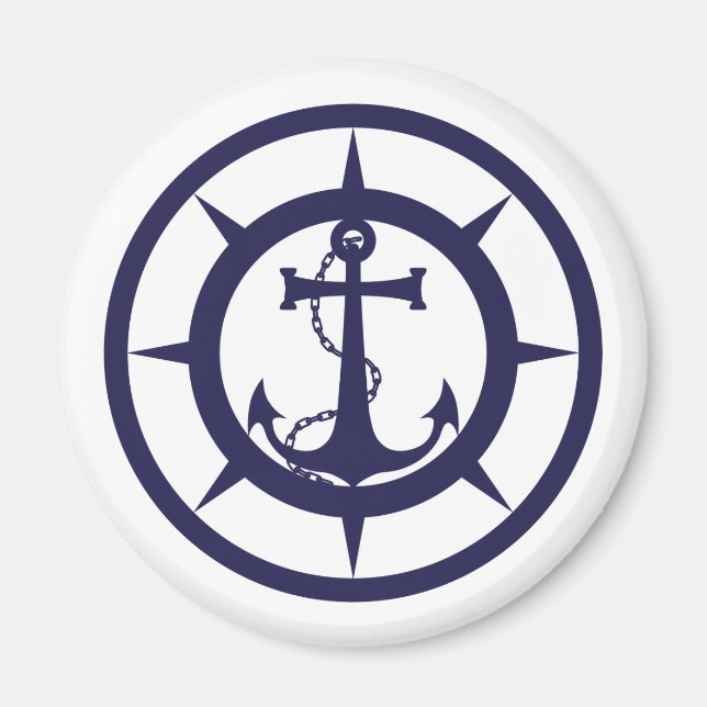 Nautical Anchor Magnet (Framsidan)