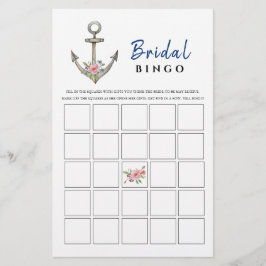 Nautical Anchor Möhippa Bingo-spel