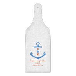Nautical Anchor Monogrammed Paddle 