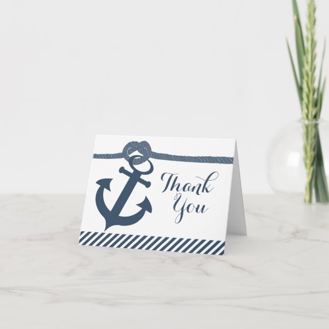 Nautical Anchor och Rope Tack (Framsida)