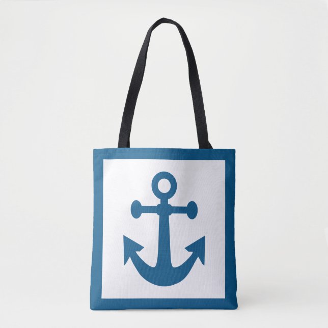 Nautical Anchor-påsar Tygkasse (Framsida)