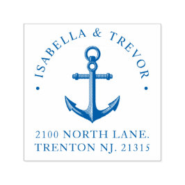 Nautical Anchor | RETURADRESS Självfärgande Stämpel