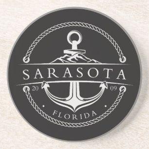 Nautical Anchor Sarasota Florida 2009 Underlägg