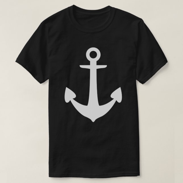 Nautical Anchor T Shirt (Design framsida)