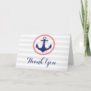 Nautical Anchor Tack Kort