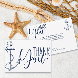Nautical Anchor Tack White